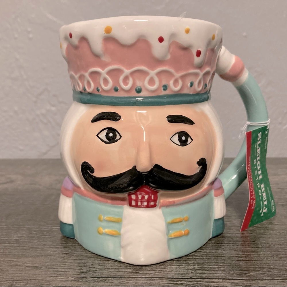 Sleigh Bell Bistro Nutcracker Coffee/ Tea Mug